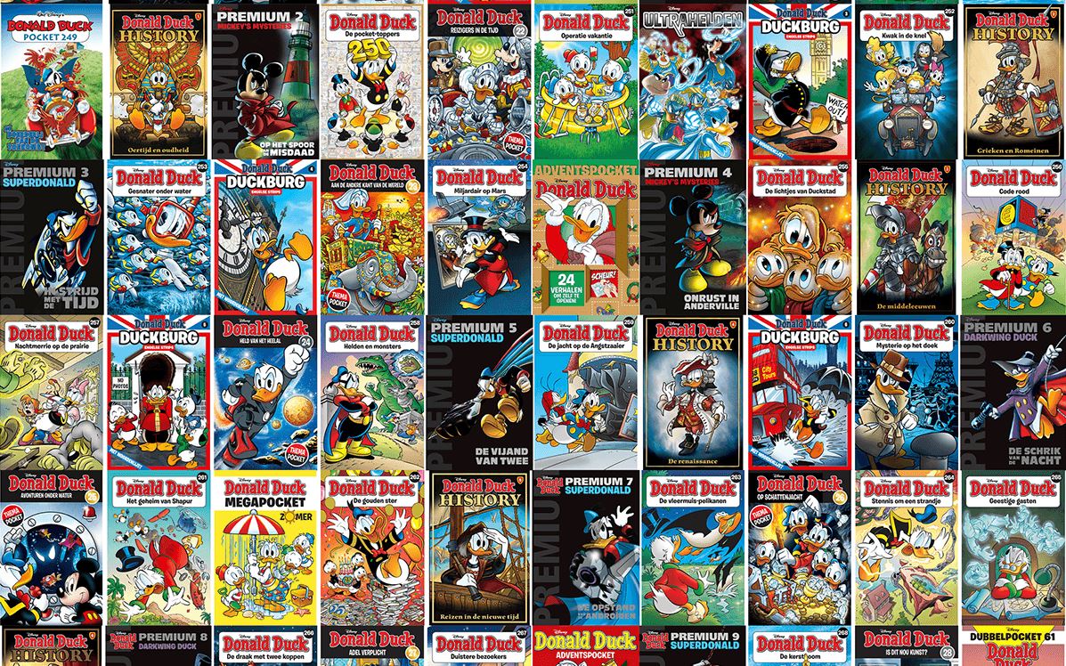Donald Duck pockets te koop or for sale